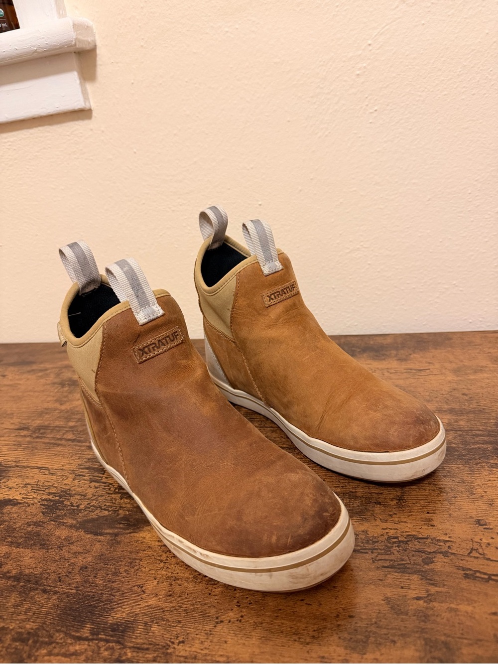 Women’s Brown Slip-On Boat Shoes